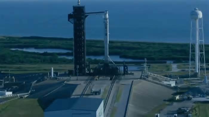 Watch SpaceX launch four astronauts to International Space Station