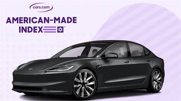 Tesla sweeps American-Made Index with four models
