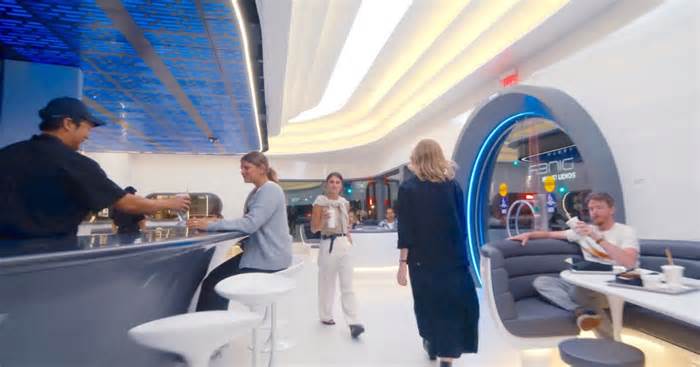 Explore Tesla’s first-ever diner in this walk-through video