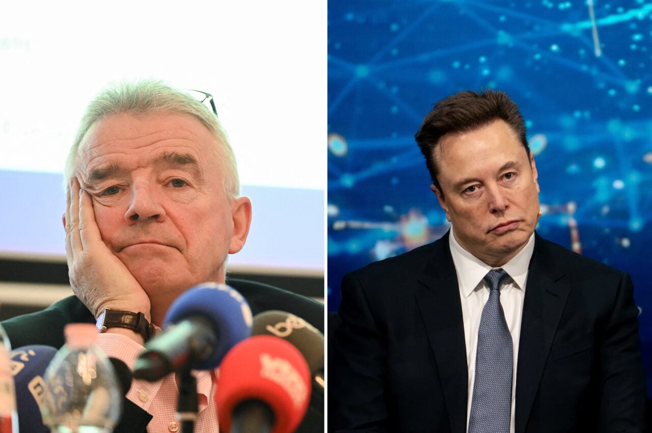 Elon Musk Is Really Mad That Ryanair’s CEO Doesn’t Want Starlink on His Planes