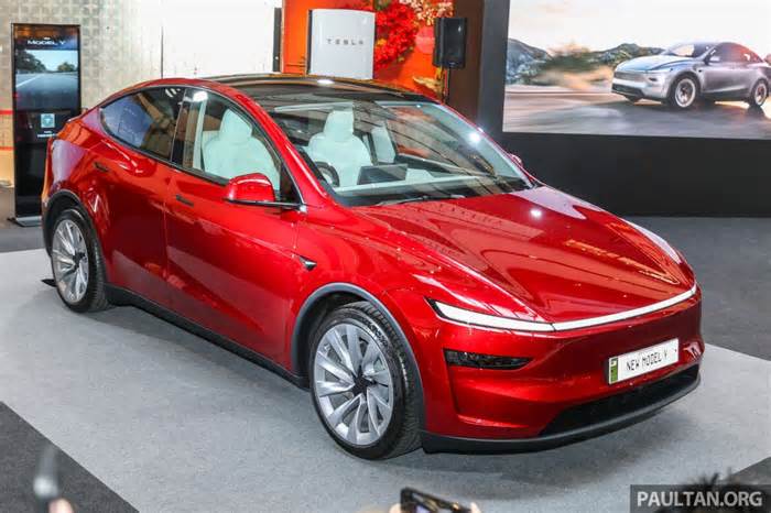 Top 20 EV models in May 2025 – Tesla Model Y Juniper outsells Proton eMas 7, BYD Atto 3 maintains third