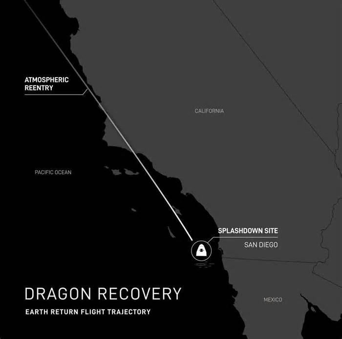 Central Coast May See, Hear Dragon Space Capsule’s Re-entry