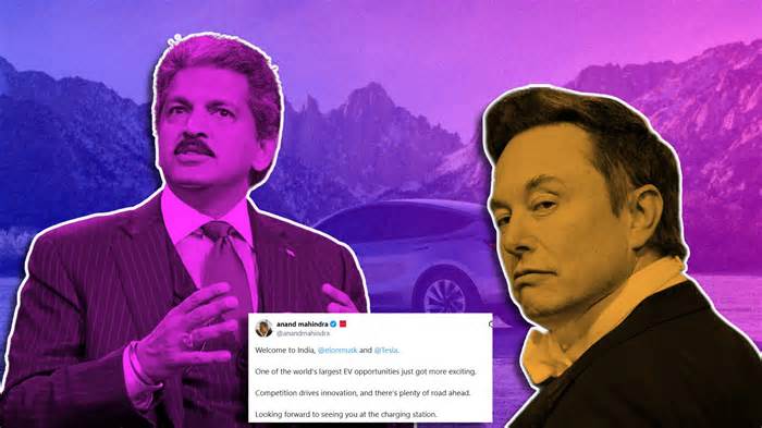 Tesla's Desi Rival Mahindra’s Boss Welcomes Musk Sharing Old Twitter Interaction: ‘Time You Got Out Here Elon’