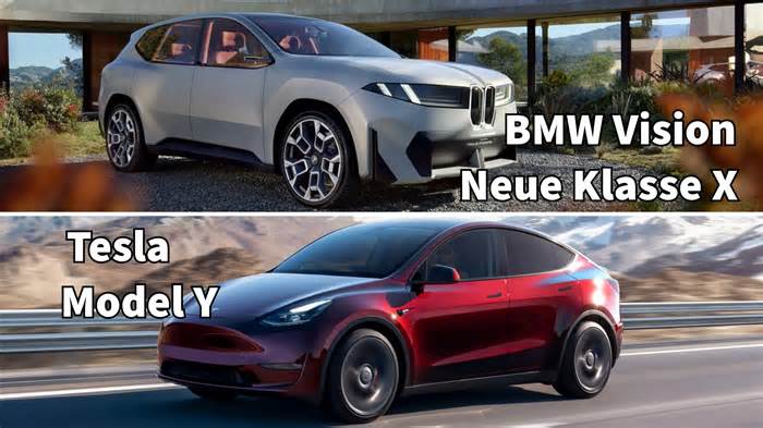 BMW Vision Neue Klasse X vs Tesla Model Y: Will the Bestseller Flinch?