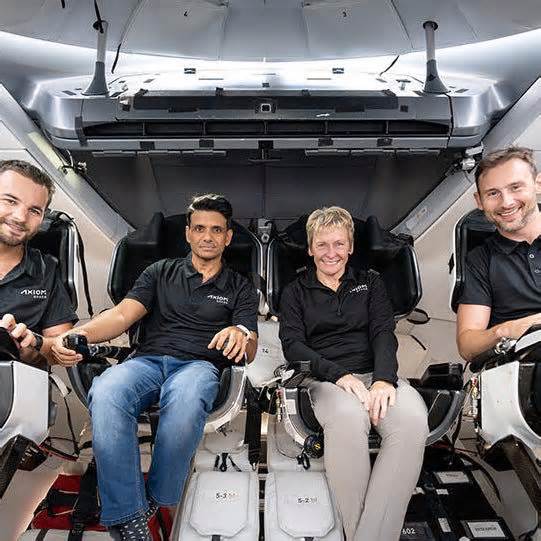 SpaceX launches commercial crew to space station, led by veteran astronaut