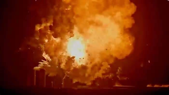 Watch: SpaceX Starship explodes on launch pad during testing