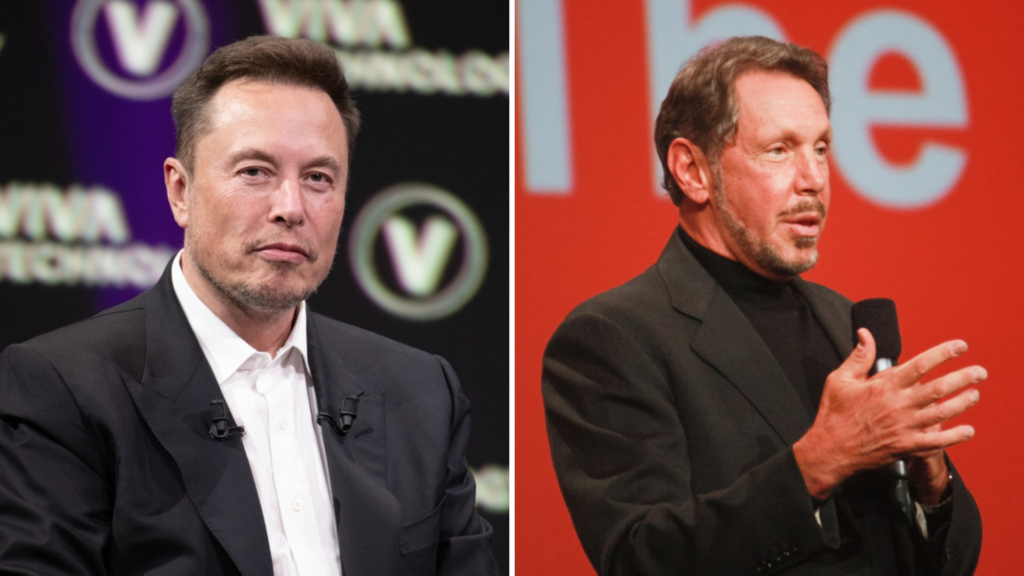 Elon Musk, Larry Ellison Lead As World's 10 Richest Add More 2025 Wealth Than Netflix, AT&T Combined