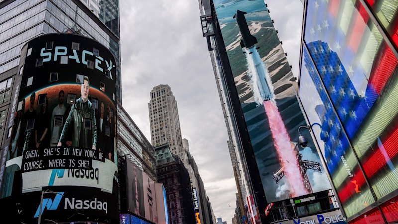 Elon Musk becomes world’s first trillionaire as SpaceX opens higher in Wall Street debut