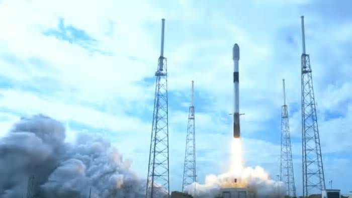 SpaceX sends rocket up hours before Starliner lifts off