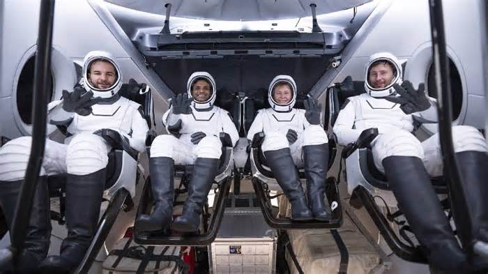 SpaceX shares first images of Dragon spacecraft that Indian astronaut Shukla will pilot to ISS