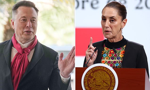 Mexican president threatens legal action against Elon Musk over 'laughable' cartel comments