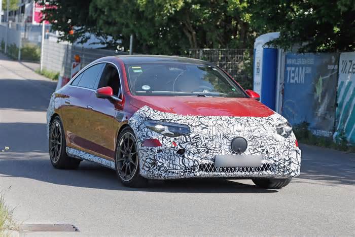 Mercedes-AMG CLA EV Spied, Will Take the Tesla Model 3 Performance by the Horns