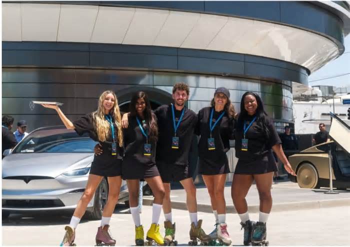 Roller Skates, Superchargers, and Optimus Serving Popcorn: What's Really Inside Elon Musk's Tesla Diner?