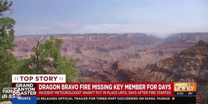 Key meteorologist not present in early days of Dragon Bravo Fire