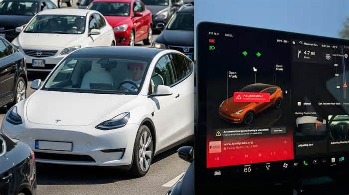 My Wife Was Driving Our Tesla Model Y and It Unexpectedly Lost Power, and Stopped In the Middle of the Freeway During Rush Hour, Then Panic Set In