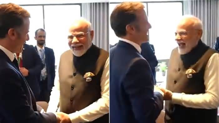 Fighting on Twitter? PM's joke with Macron, big laugh, Trump chatter online