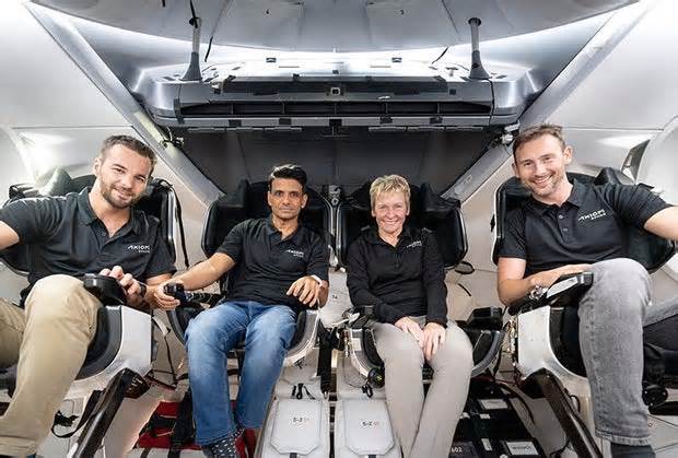 SpaceX launches Ax-4 commercial crew to space station led by Peggy Whitson, America's most experienced astronaut