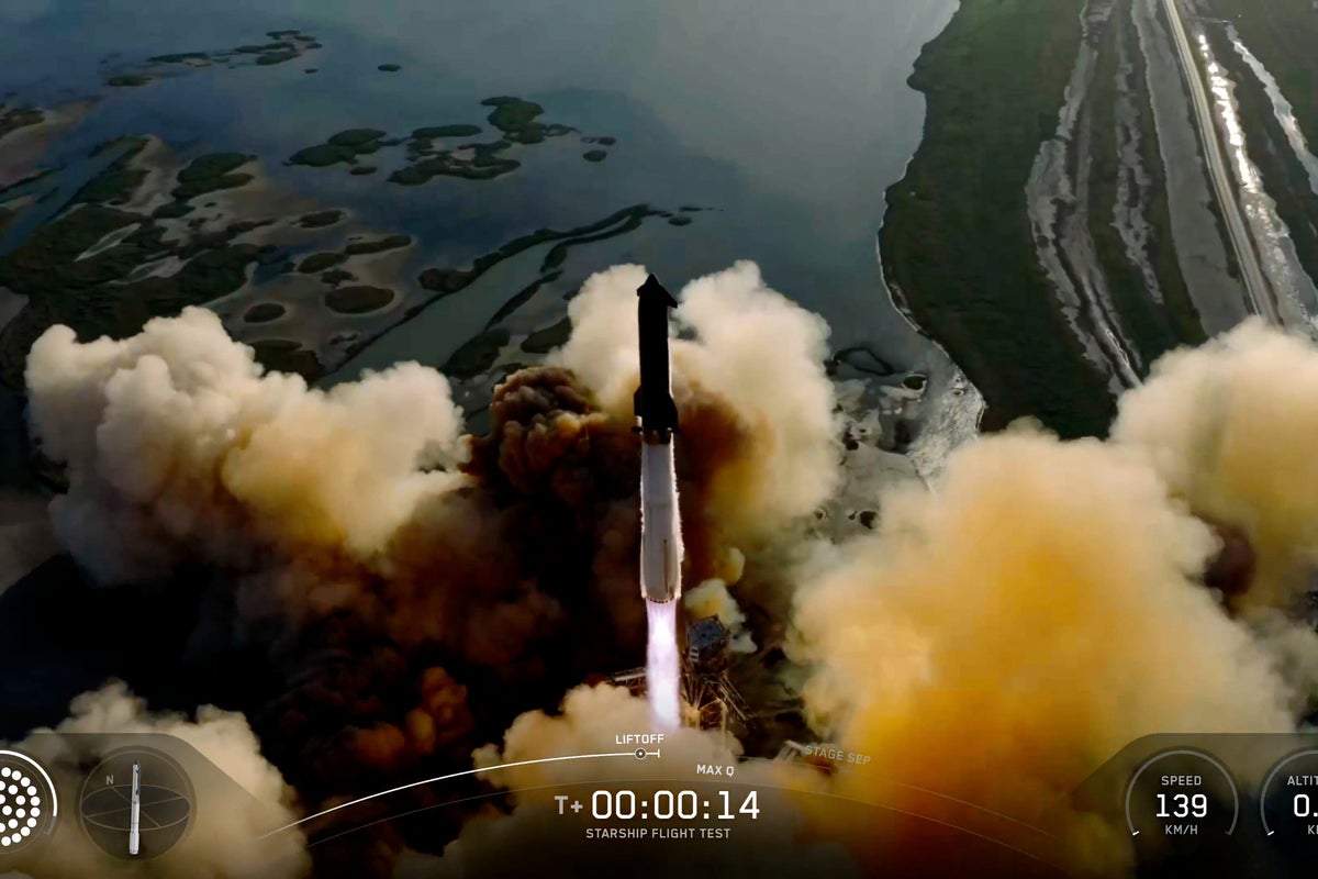 SpaceX launches 11th test flight of Elon Musk’s giant Starship rocket