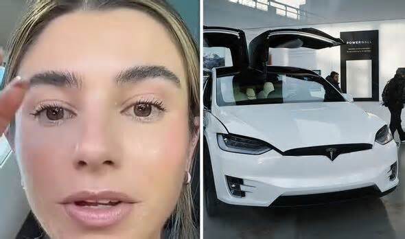 Tesla Cybertruck driver terrified after 'getting stuck in her car during 103F heat'