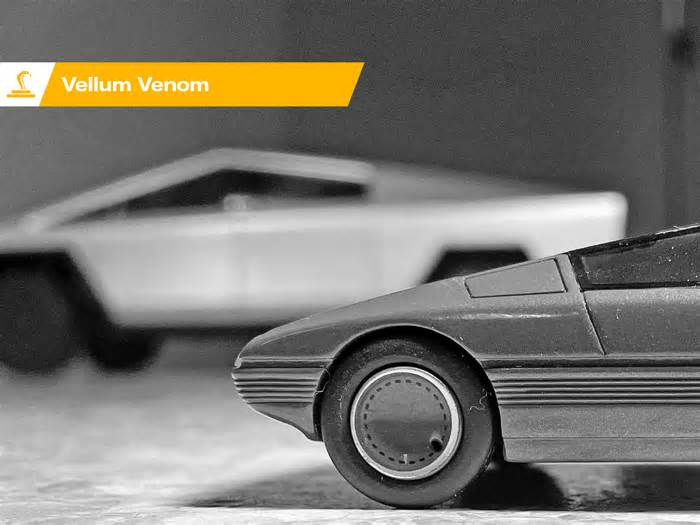 Vellum Venom: Citroën Karin vs. Tesla Cybertruck