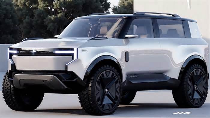 Virtual Polestar SUV Feels Rugged & Fancy Enough to Fight Both Rivian R2 and Tesla Model Y