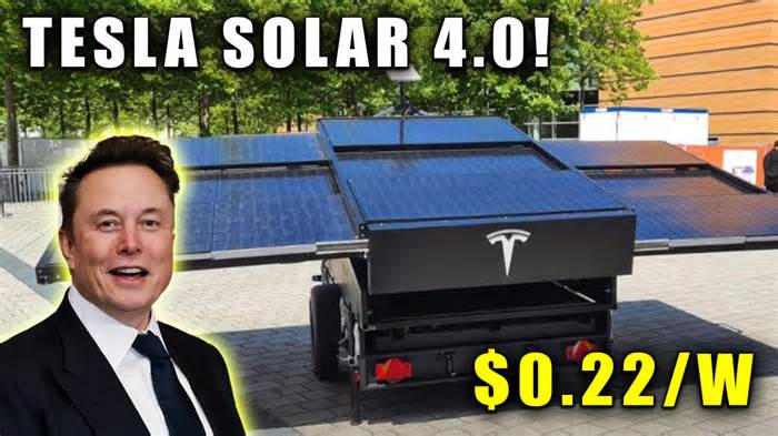 Tesla 4.0 Solar Cell at $0.22/w: A Game-Changer in Renewable Energy