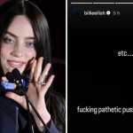 Elon Musk Responds After Billie Eilish Calls Him A P*ssy B*tch Coward For Hoarding Cash