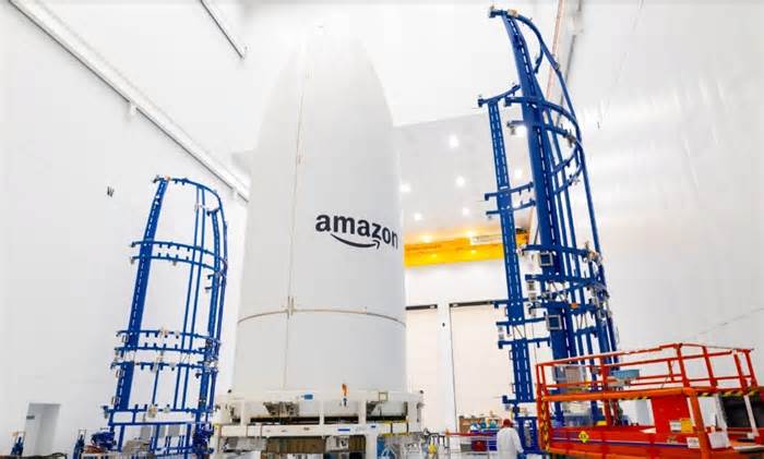 Amazon to use SpaceX Falcon 9 rocket for latest Kuiper satellites launch