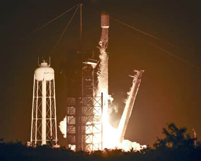 SpaceX launches another batch of Starlink satellites into low-Earth orbit