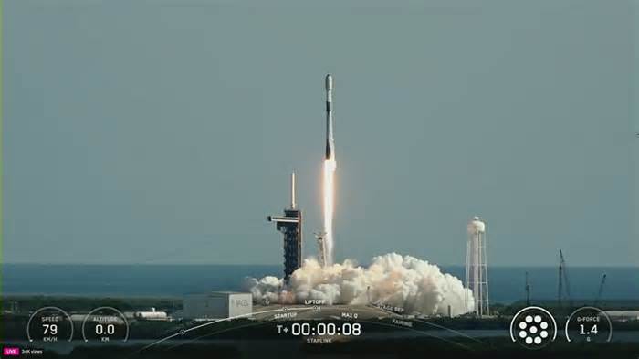 SpaceX Falcon 9 rocket launches more Starlink satellites from Florida: Watch replay