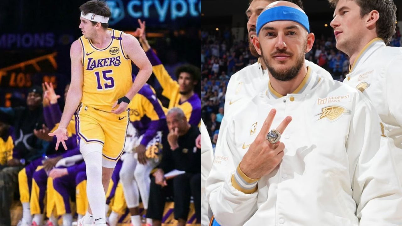 “One Great Laker Whiteboy to Another”: Lakers Twitter Can’t Keep Calm as Austin Reaves Gets Ex-Fan Favorite Alex Caruso’s Approval