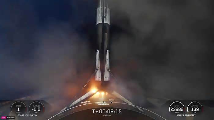 SpaceX plans Falcon 9 rocket launch on Friday night