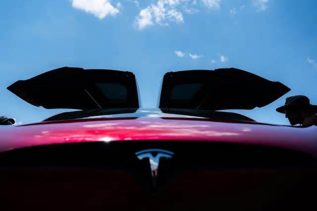 Tesla sparks buzz with images of unidentified model zipping around test track: 'It seems more likely it is one of the affordable models'