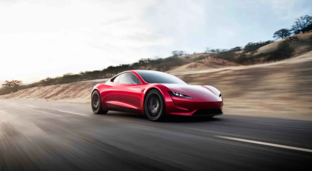 Elon Musk unveils when the Tesla roadster will ship and how fast it'll go 0-60mph