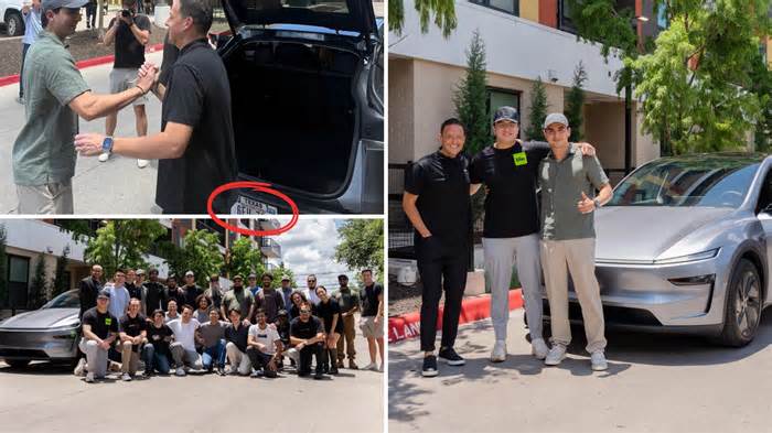 Tesla Claims the First Self-Delivery to a Customer, but Why the Manufacturer Plates?