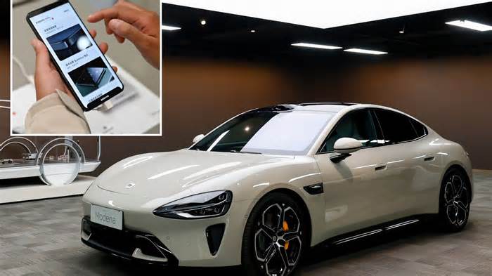 Major SMARTPHONE maker unveils its first EV with range of over 500 miles & eye-watering acceleration ‘to rival Porsche’