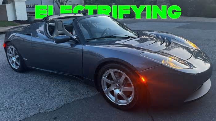 This Original Tesla Roadster Was Almost $150K New, How Much Would You Pay for It Now?
