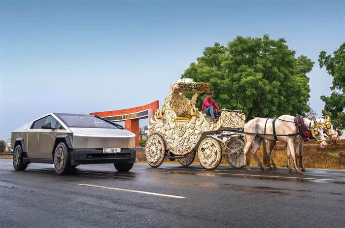 Cybertruck: Tesla's tech marvel driven in India