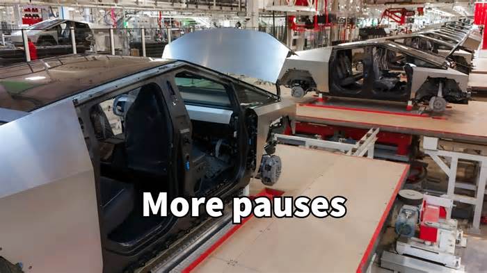 Tesla To Pause Model Y and Cybertruck Production at Giga Texas, Sparking Speculations