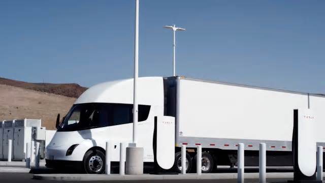Tesla makes move to continue plan for first-of-its-kind charging infrastructure for electric semis — though new layoffs leave project in doubt