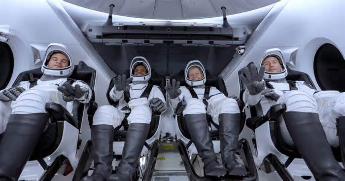 SpaceX Axiom Mission 4 undocked from International Space Station, heading back to Earth
