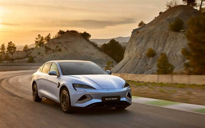 BYD surges in UK EV market as Tesla sales plummet 60%