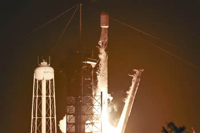 SpaceX launches more Starlink satellites into low-Earth orbit