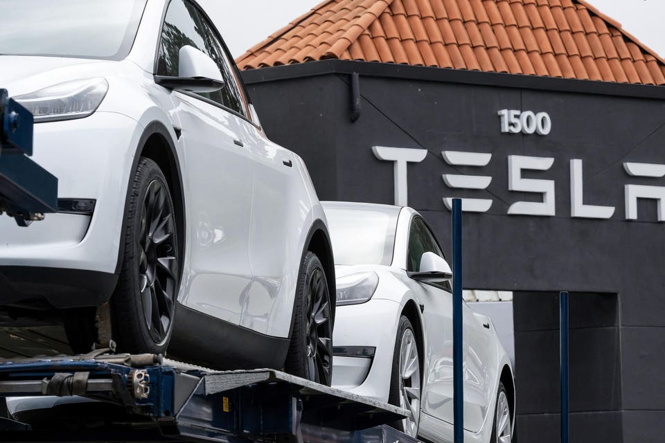 Tesla Reports First Full-Year Revenue Decline Ever—Despite Topping Fourth-Quarter Estimates