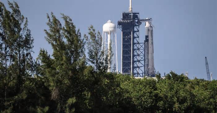SpaceX readies private launch of four astronauts to International Space Station