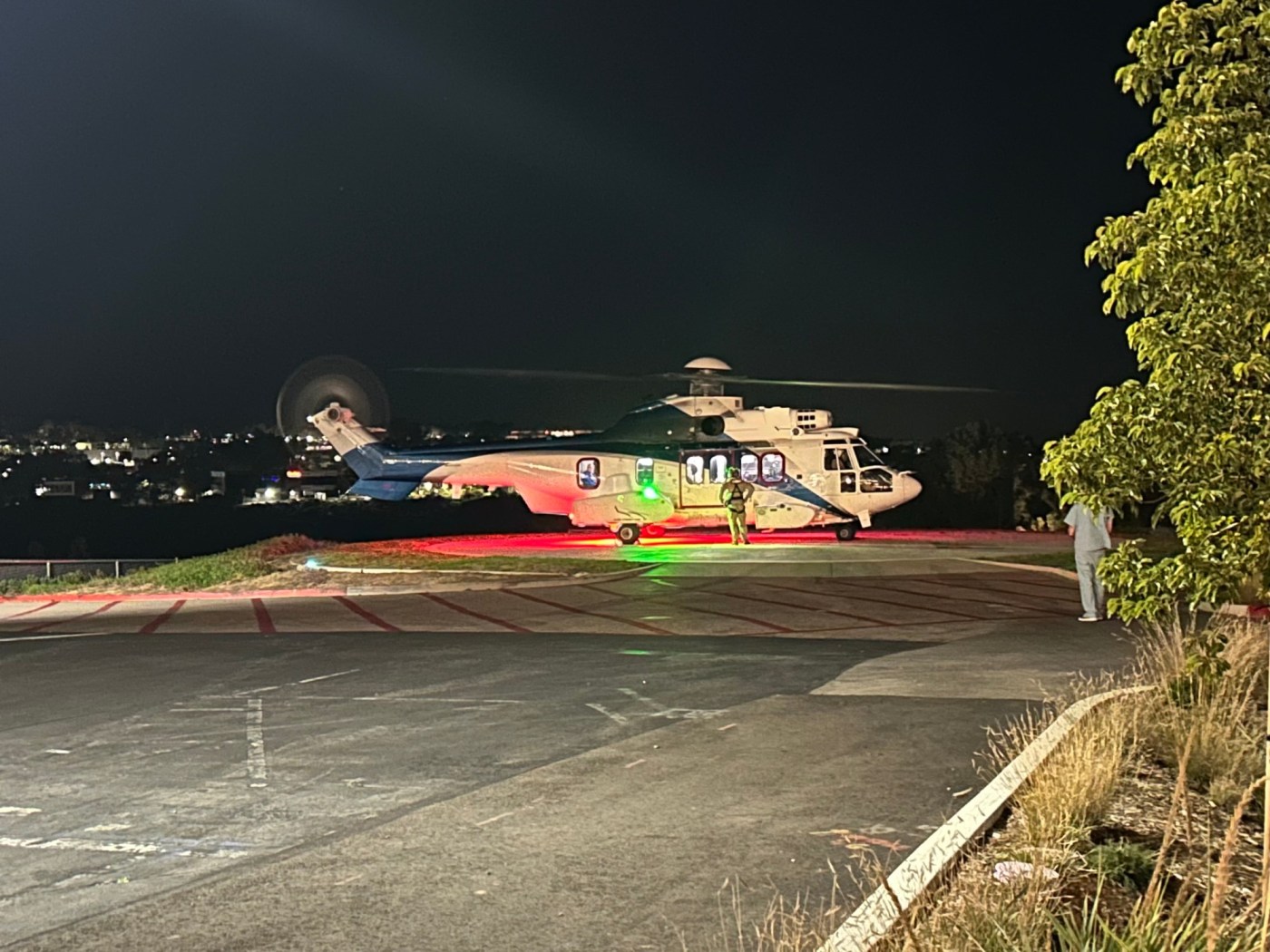 Scripps Memorial Hospital La Jolla received astronauts after splashdown