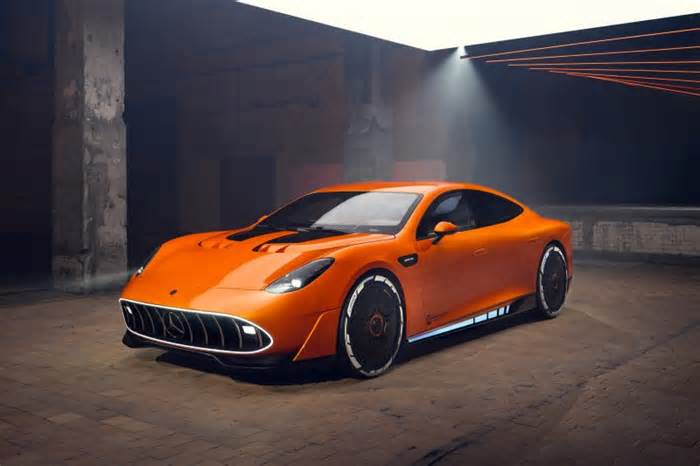 AMG GT XX Concept: 1,341 HP, 5-Minute Charge, No Mercy