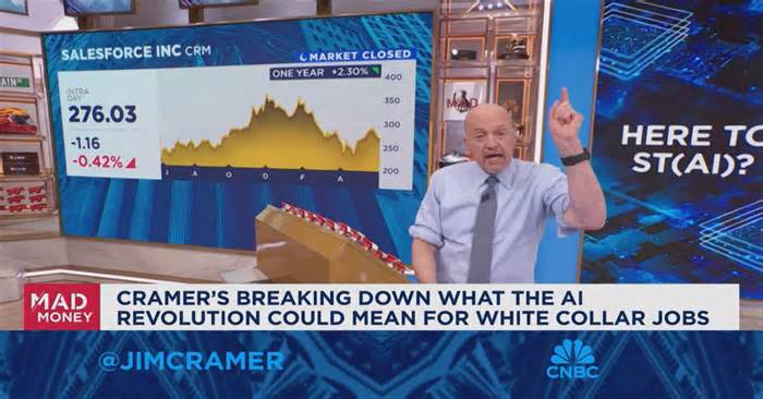 I don't think we are overstating the impact of artificial intelligence, says Jim Cramer