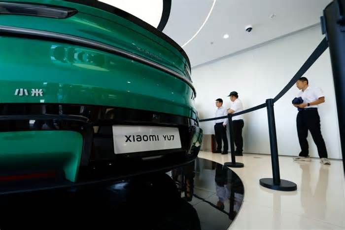 Orders surge for Xiaomi's new YU7 electric SUV, shares jump to record high
