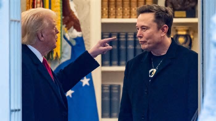 Trump backs off threats to Elon Musk, says he wants him to 'THRIVE like never before'